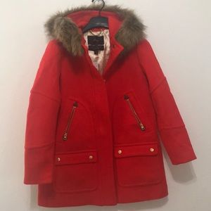 J. Crew Stadium Cloth Chateau Parka Coat
